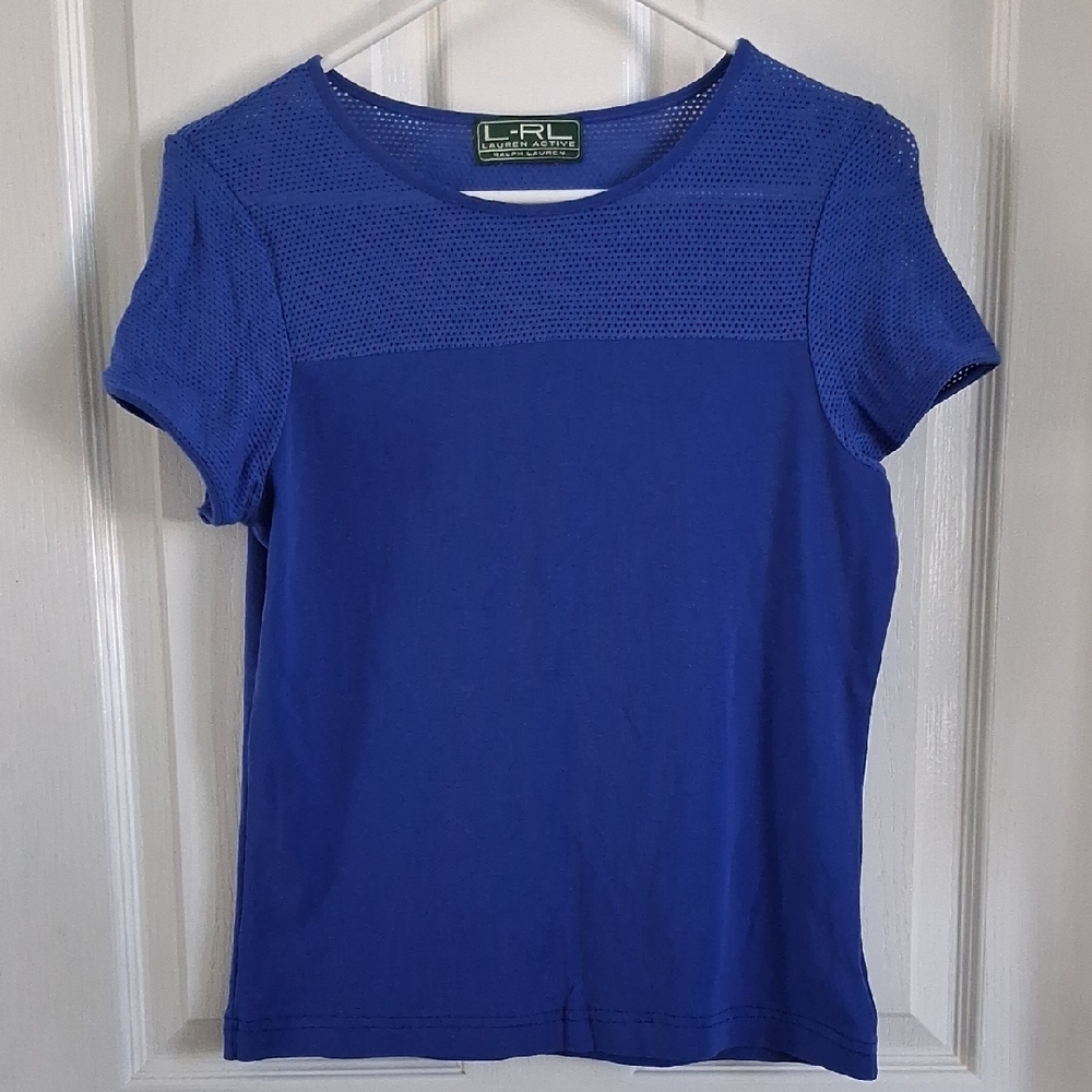 Ralph Lauren Women's Blue Sports Top